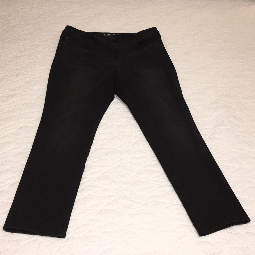 AE Hi-Rise Super Stretch Straight Jeans